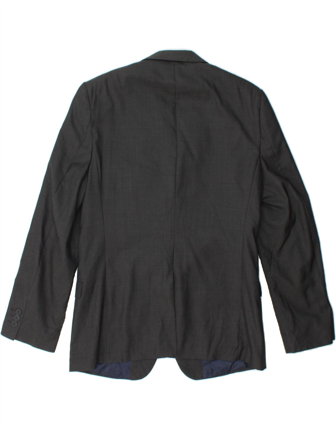 TED BAKER Mens 2 Button Blazer Jacket UK 36 Small Grey Wool Vintage Ted Baker and Second-Hand Ted Baker from Messina Hembry 