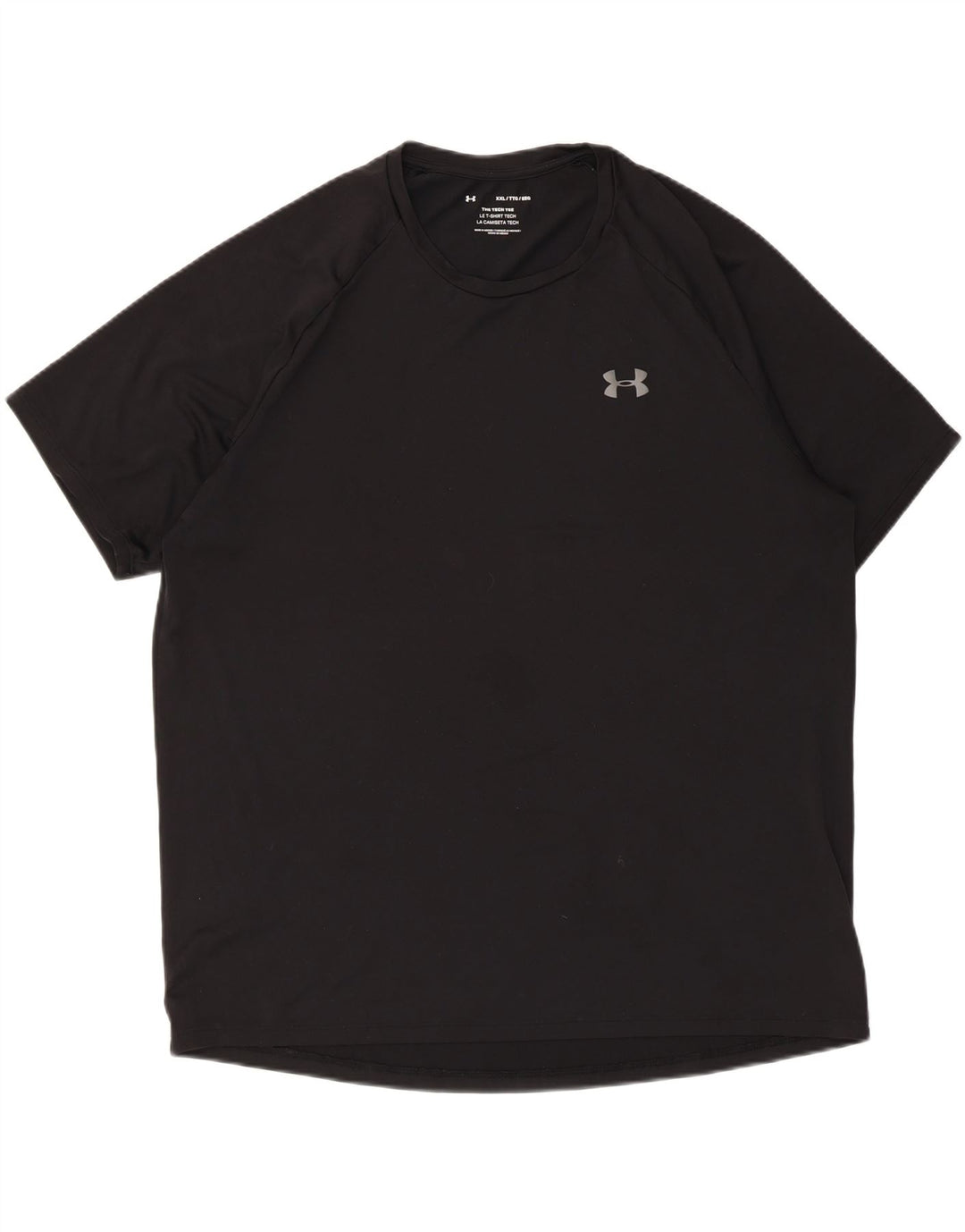 Under Armour Mens T-Shirt Top 2XL Black