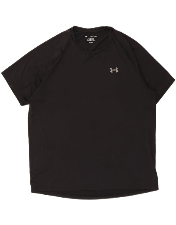 Under Armour Mens T-Shirt Top 2XL Black
