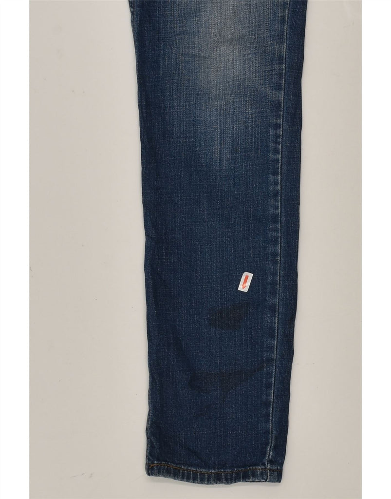 LEVI'S Womens 524 Too Superlow Skinny Jeans W28 L32 Blue Cotton | Vintage Levi's | Thrift | Second-Hand Levi's | Used Clothing | Messina Hembry 