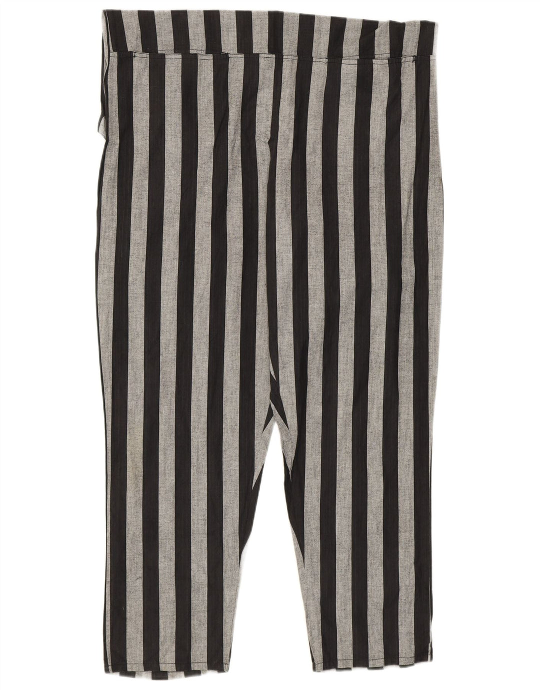 Vintage Womens Sleeveless Jumpsuit UK 14 Medium  Black Striped