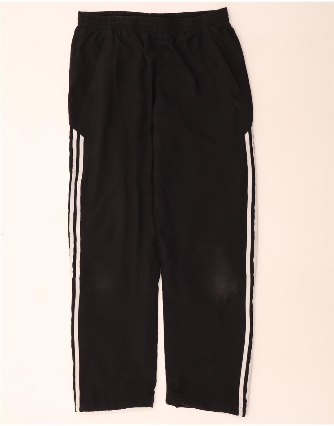 Adidas Mens Tracksuit Trousers UK 42/44 Large  Black Polyester