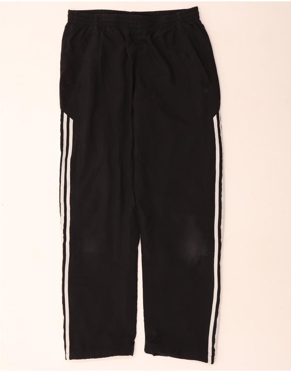 Adidas Mens Tracksuit Trousers UK 42/44 Large  Black Polyester