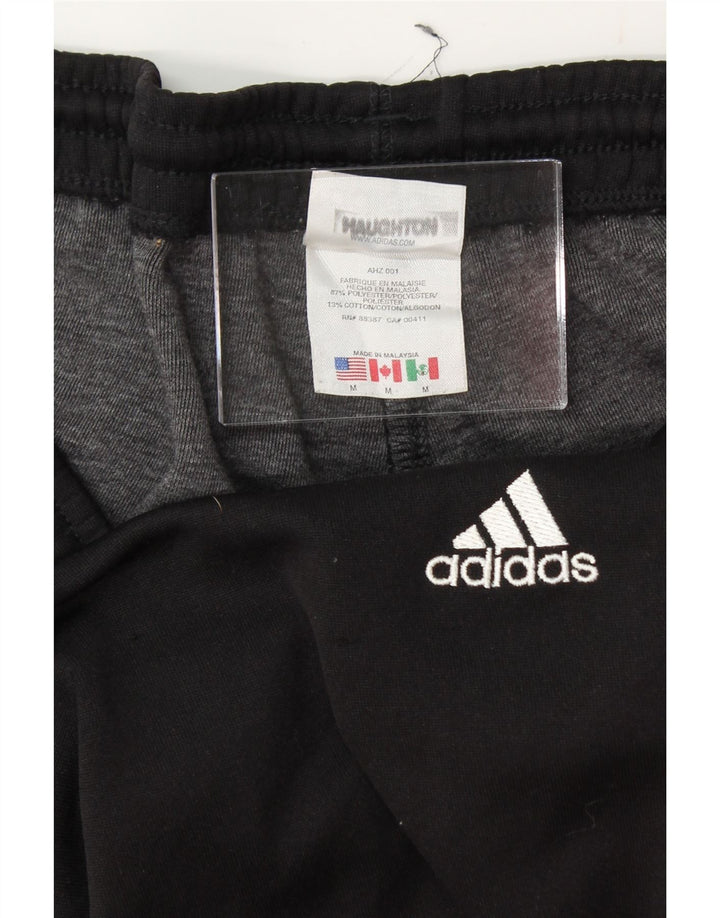 ADIDAS Mens Tracksuit Trousers Medium  Black Polyester Vintage Adidas and Second-Hand Adidas from Messina Hembry 