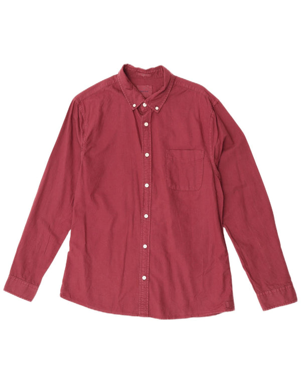 White Stuff Mens Shirt Large Maroon