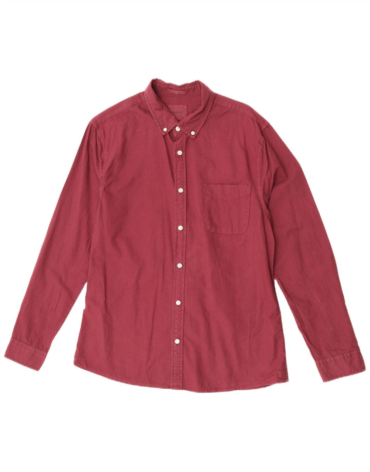 White Stuff Mens Shirt Large Maroon