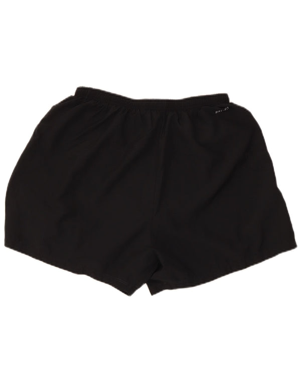 Nike Womens Regular Sport Shorts UK 12 Medium Black