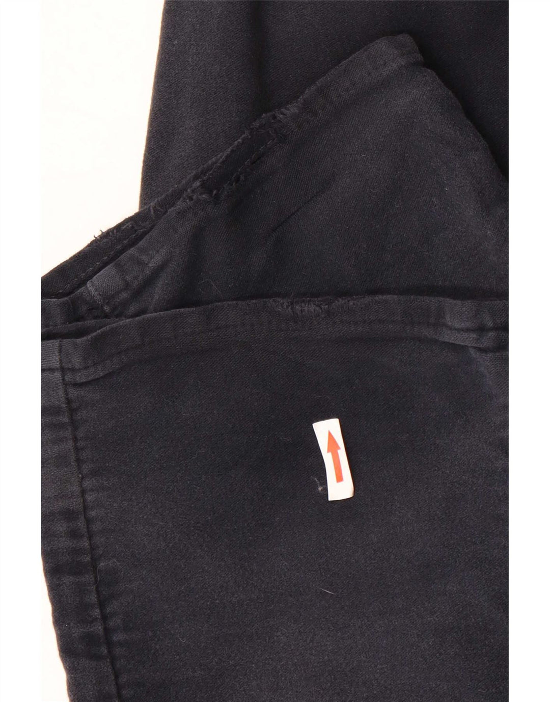 Marks & Spencer Mens Regular Casual Trousers W36 L29 Navy Blue Cotton