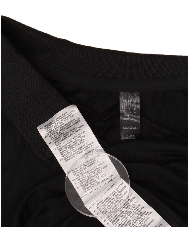 Adidas Mens Aeroready Polo Shirt XL Black Polyester