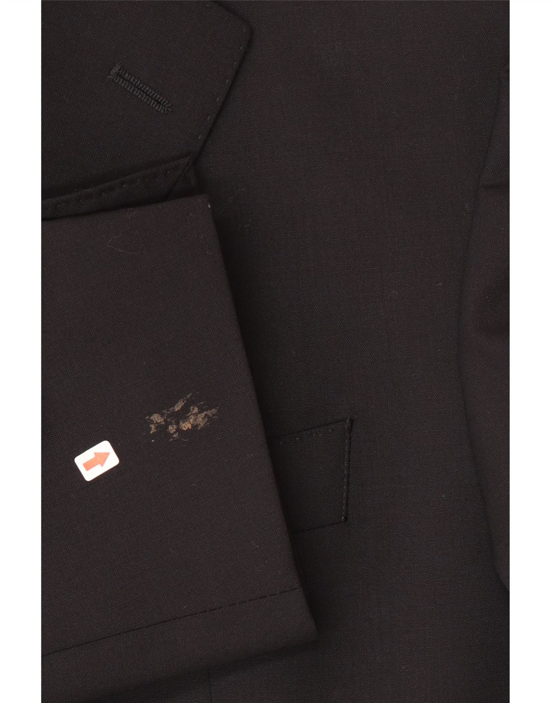 Hugo Boss Mens 2 Button Blazer Jacket EU 56 3XL Black Wool