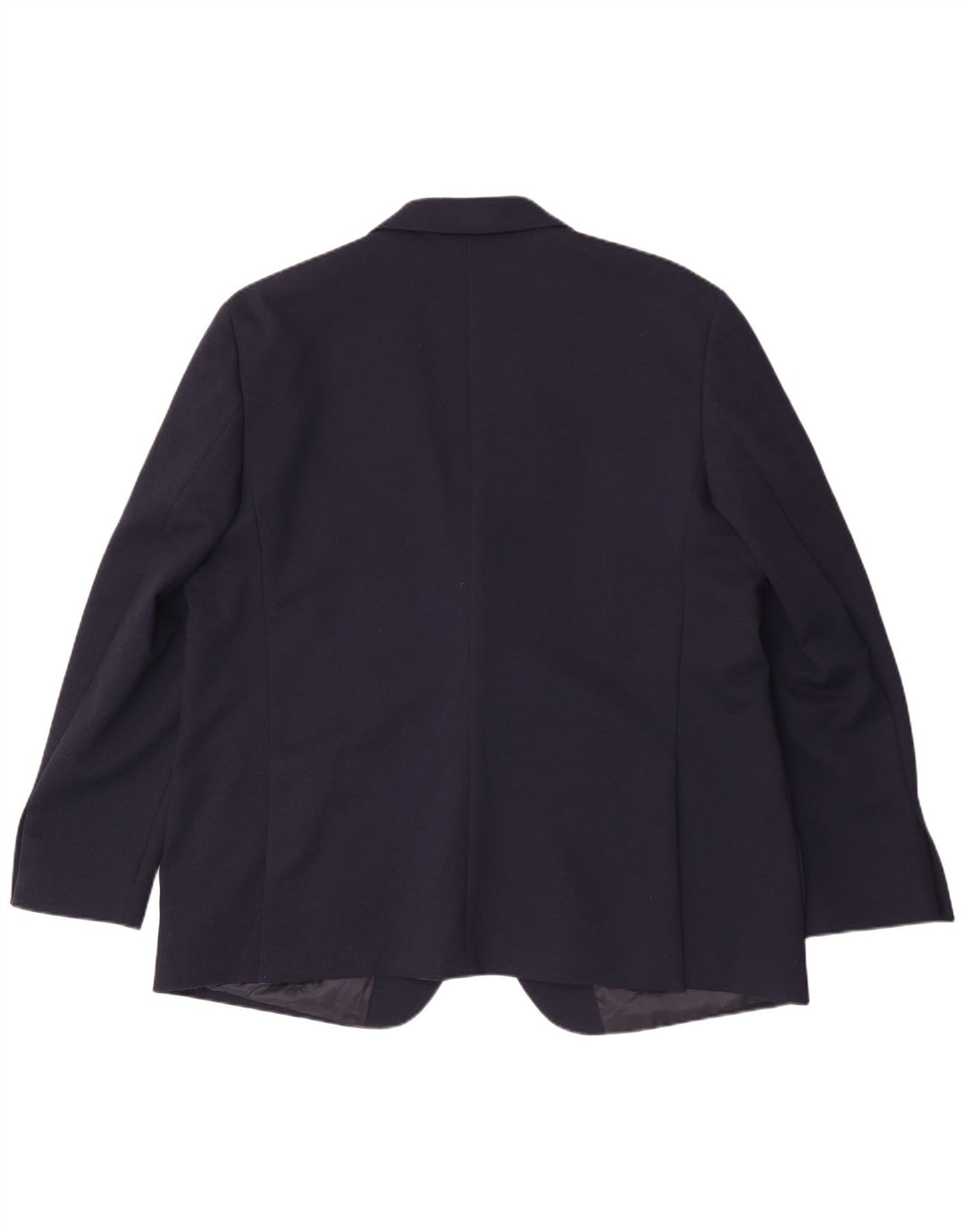 Marks & Spencer Mens Long 2 Button Blazer Jacket UK 50 3XL Navy Blue