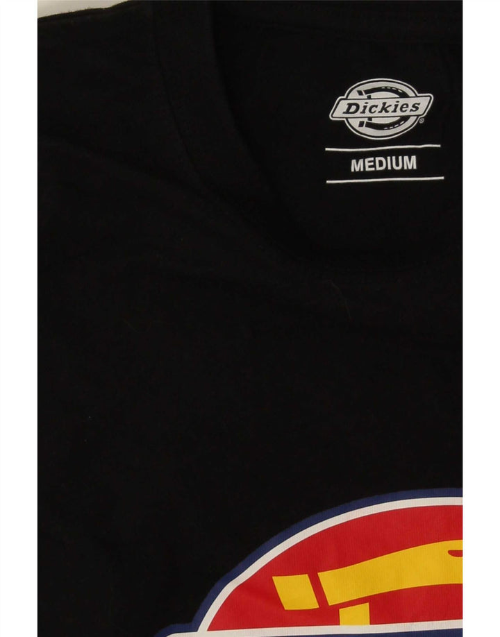 Dickies Mens Graphic T-Shirt Top Medium Black