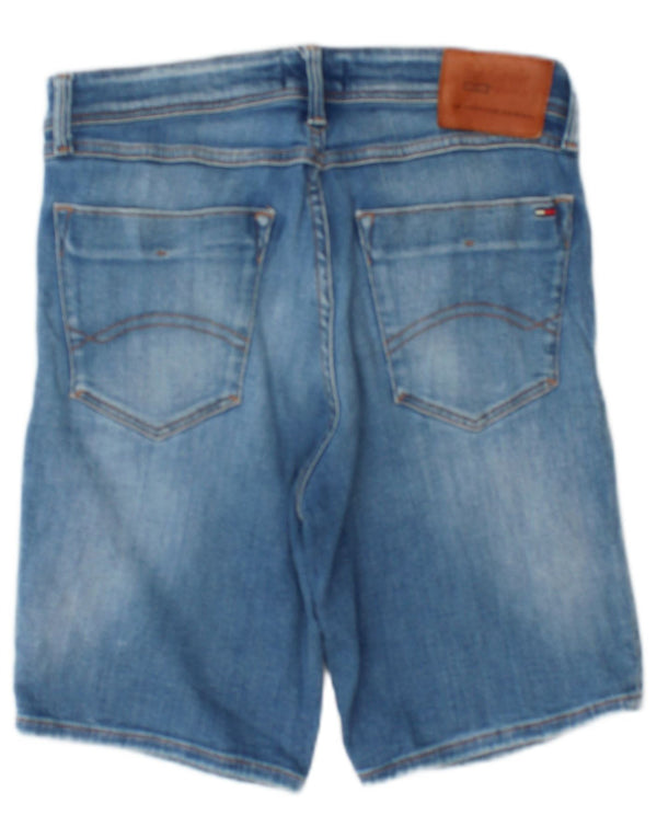 Tommy Hilfiger Mens Denim Shorts W29 Small  Blue
