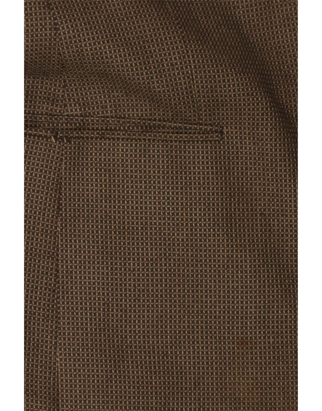 Marks & Spencer Mens 2 Button Blazer Jacket UK 38 Medium Brown Check