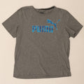 PUMA Mens Graphic T-Shirt Top XL Grey Cotton Vintage Puma and Second-Hand Puma from Messina Hembry 