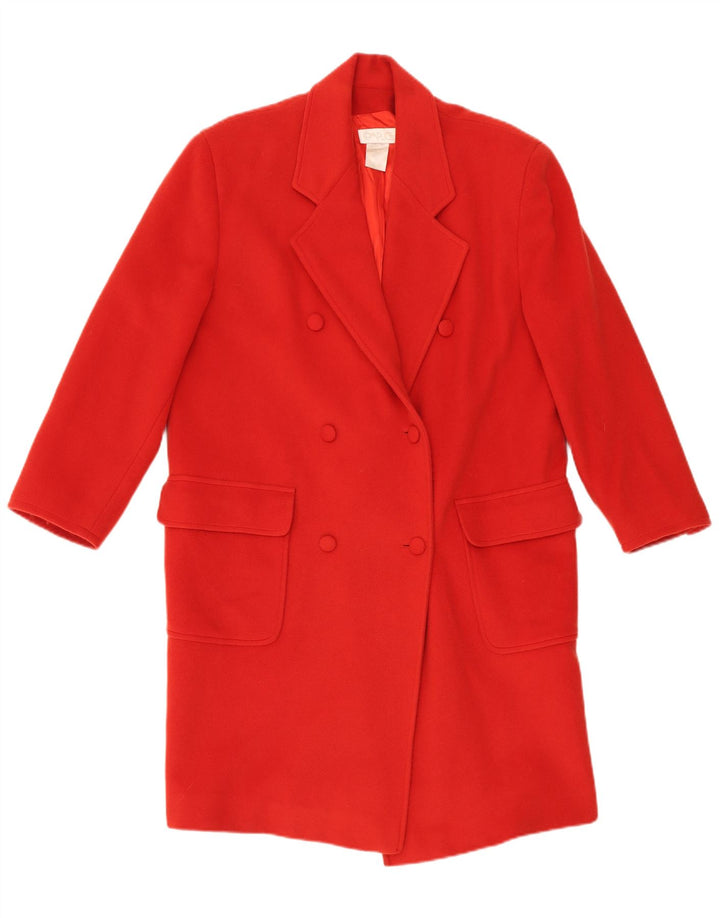 Complice Womens Double Breasted Coat US 10 Large Red Wool