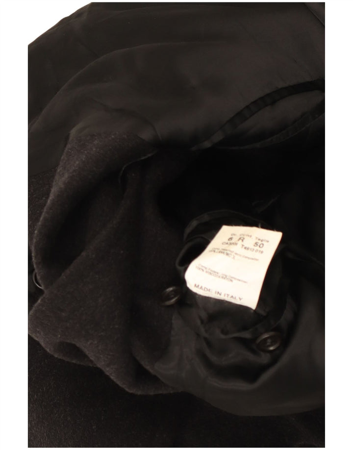 Tombolini Mens Overcoat IT 50 Large Grey Wool Classic