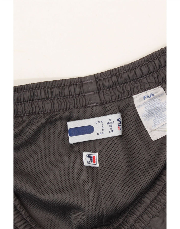 FILA Mens Tracksuit Trousers IT 40/42 Small  Grey Nylon Vintage Fila and Second-Hand Fila from Messina Hembry 