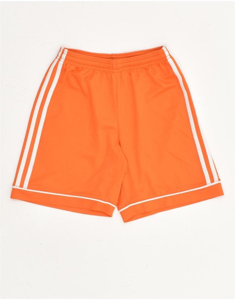 ADIDAS Boys Climacool Sport Shorts 11-12 Years Orange Polyester | Vintage Adidas | Thrift | Second-Hand Adidas | Used Clothing | Messina Hembry 