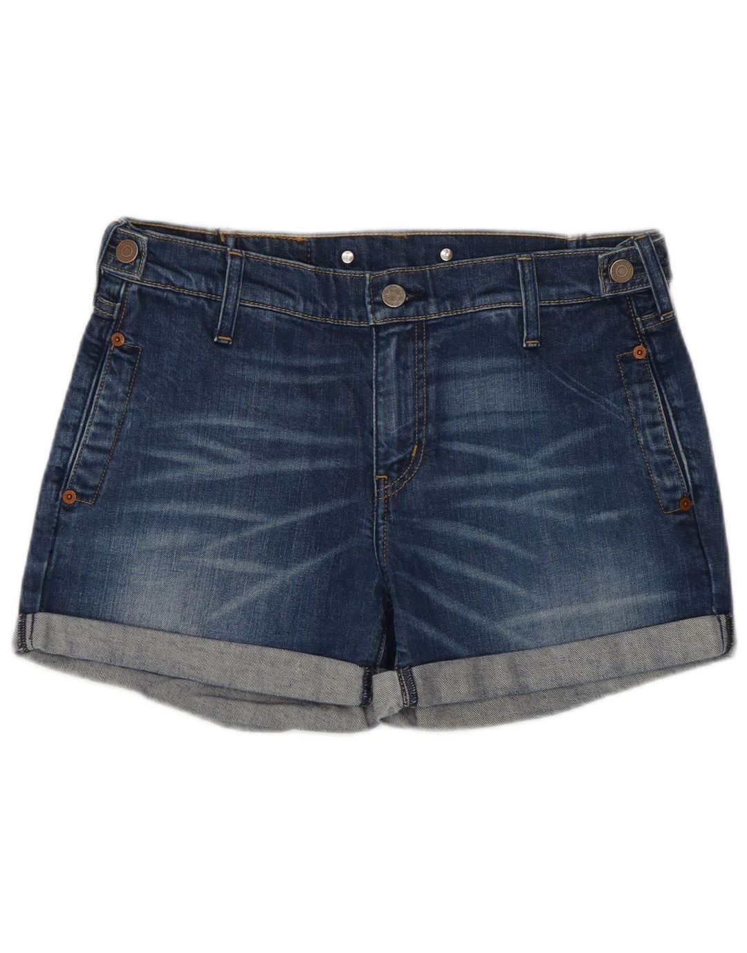 Levi's Womens Denim Shorts W30 Medium  Blue Cotton