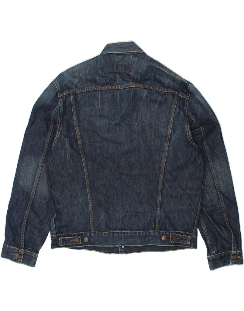 LEVI'S Mens 70550 Denim Jacket UK 40 Large Navy Blue Cotton | Vintage Levi's | Thrift | Second-Hand Levi's | Used Clothing | Messina Hembry 