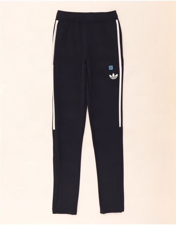 Adidas Mens Aeroready Tracksuit Trousers XS Navy Blue Polyester