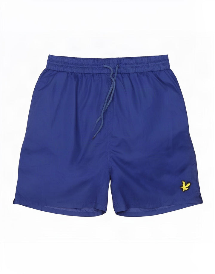 Lyle & Scott Mens Swimming Shorts Small Blue