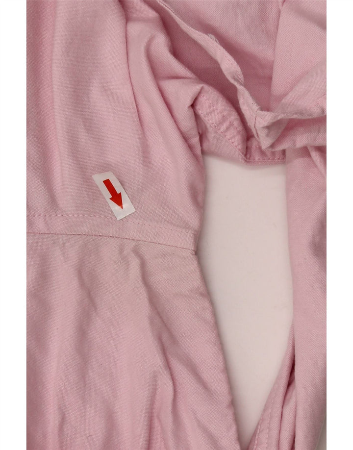 CREW CLOTHING Mens Slim Fit Shirt Medium Pink Cotton