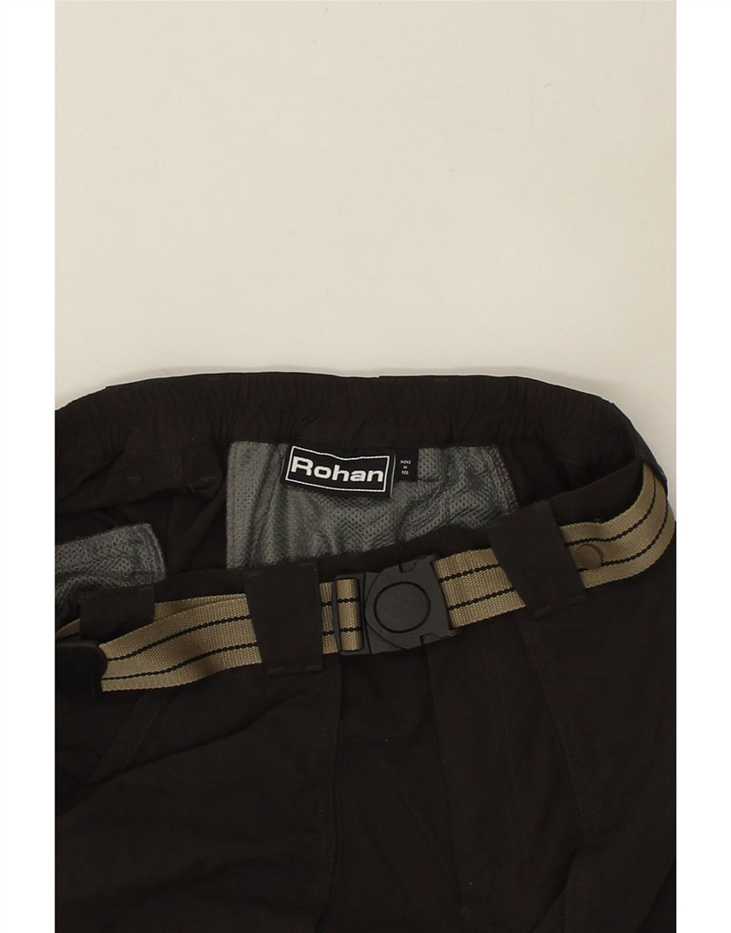 ROHAN Mens Straight Windbreaker Trousers Medium W32 L31 Grey Polyamide | Vintage Rohan | Thrift | Second-Hand Rohan | Used Clothing | Messina Hembry 