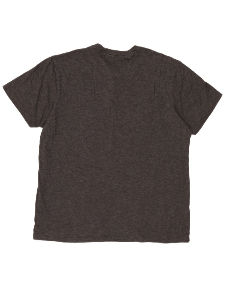 EDDIE BAUER Mens T-Shirt Top Large Grey Cotton