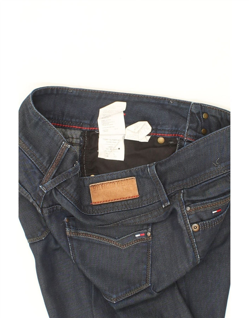 TOMMY HILFIGER Womens Slim Jeans W29 L32 Navy Blue Cotton Vintage Tommy Hilfiger and Second-Hand Tommy Hilfiger from Messina Hembry 