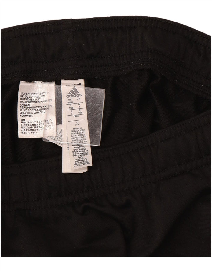 Adidas Mens Tracksuit Trousers UK 42/44 Large  Black Polyester