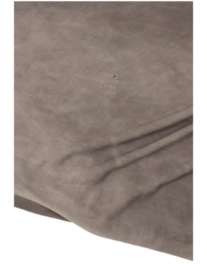 Marella Womens T-Shirt Top UK 14 Medium Grey Viscose