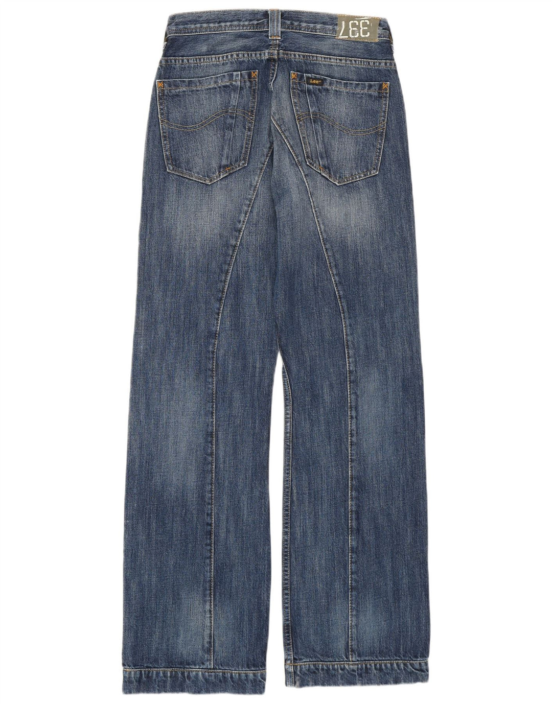 Lee Boys Russel Bootcut Jeans 13-14 Years W28 L31 Blue Cotton