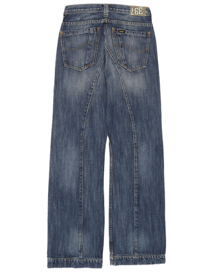 Lee Boys Russel Bootcut Jeans 13-14 Years W28 L31 Blue Cotton