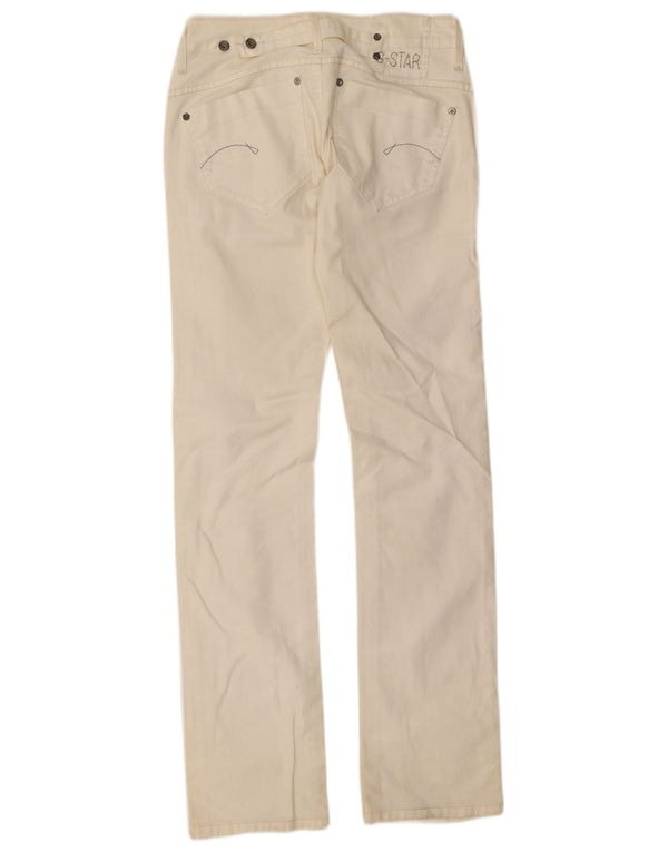 G-Star Womens Slim Jeans W28 L33 White
