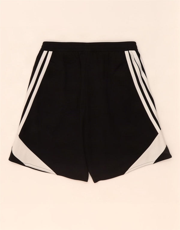 Adidas Mens Climalite Sport Shorts Small Black Colourblock