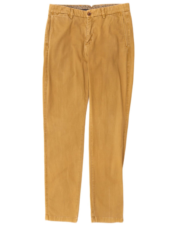 Tommy Hilfiger Mens Slim Chino Trousers IT 44 XS W27 L30 Beige