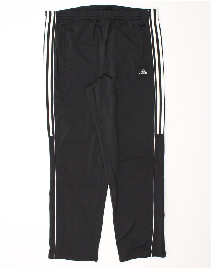 Adidas Mens Tracksuit Trousers XL Black Polyester
