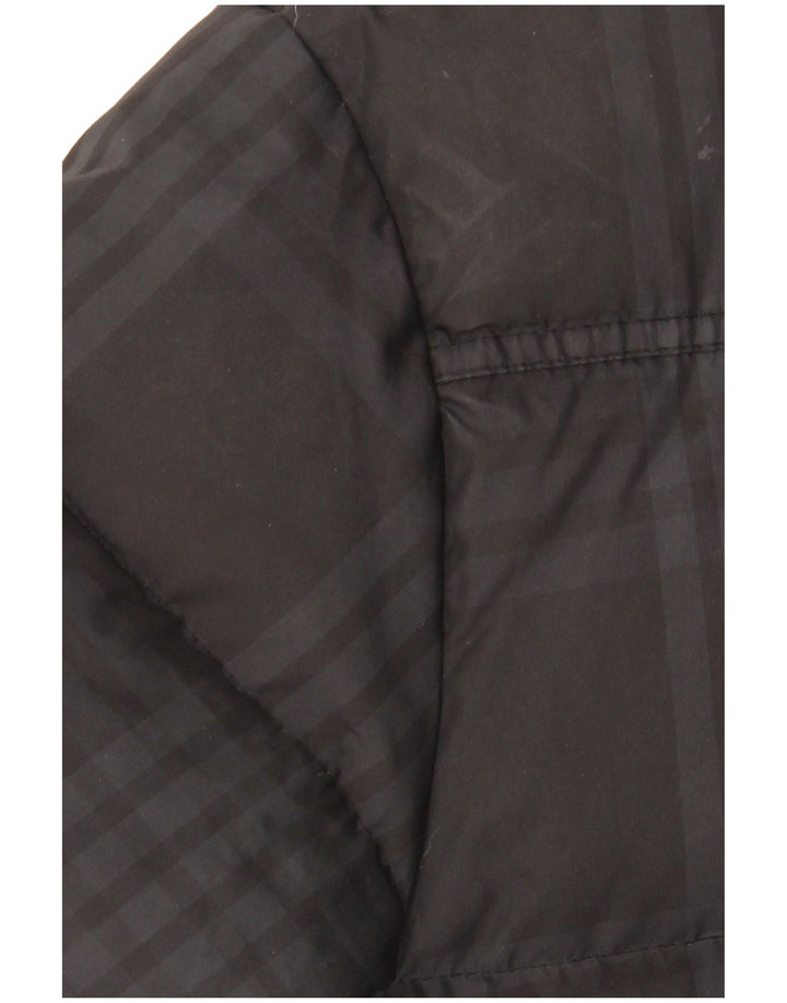 Scotch & Soda Mens Amsterdam Couture Padded Jacket UK 38 Medium Black Check