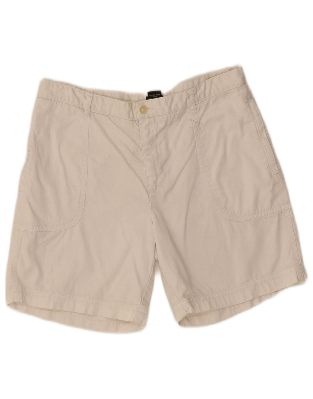 Calvin Klein Womens Chino Shorts US 6 Medium W28  Off White Cotton