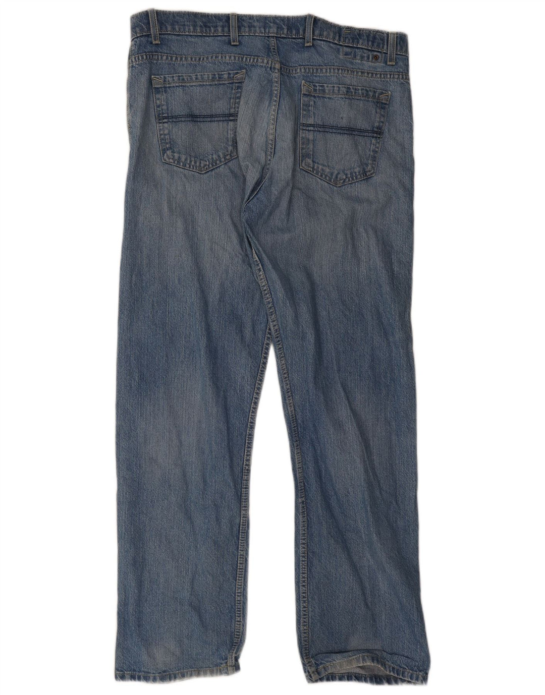 Marks & Spencer Mens Blue Harbour Straight Jeans W38 L33 Blue Cotton