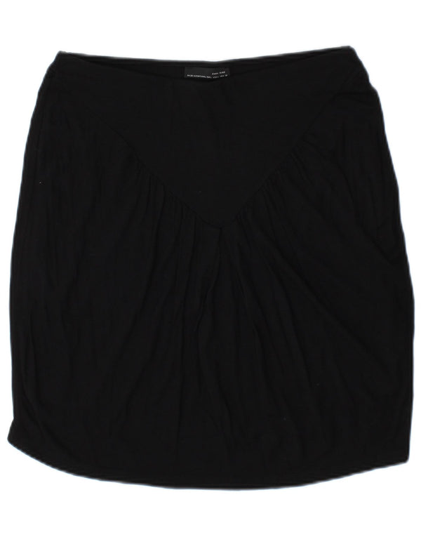 Zara Womens Straight Skirt Large W30 Black