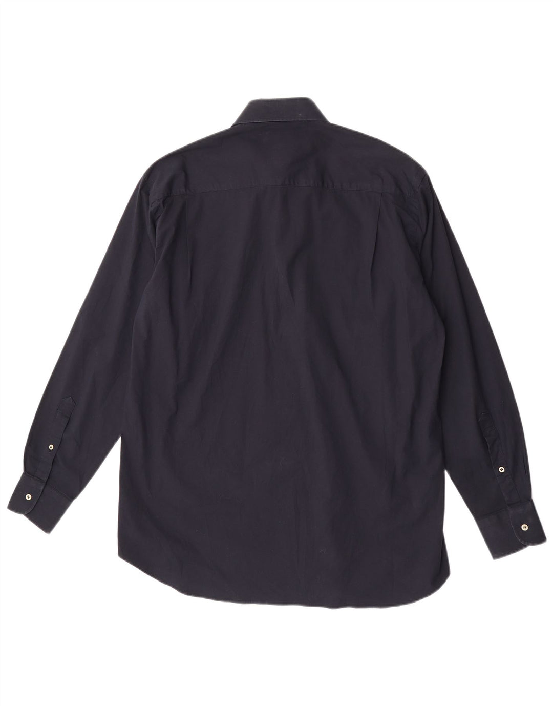 Paul & Shark Mens Golf Shirt Size 42 Large Navy Blue Cotton