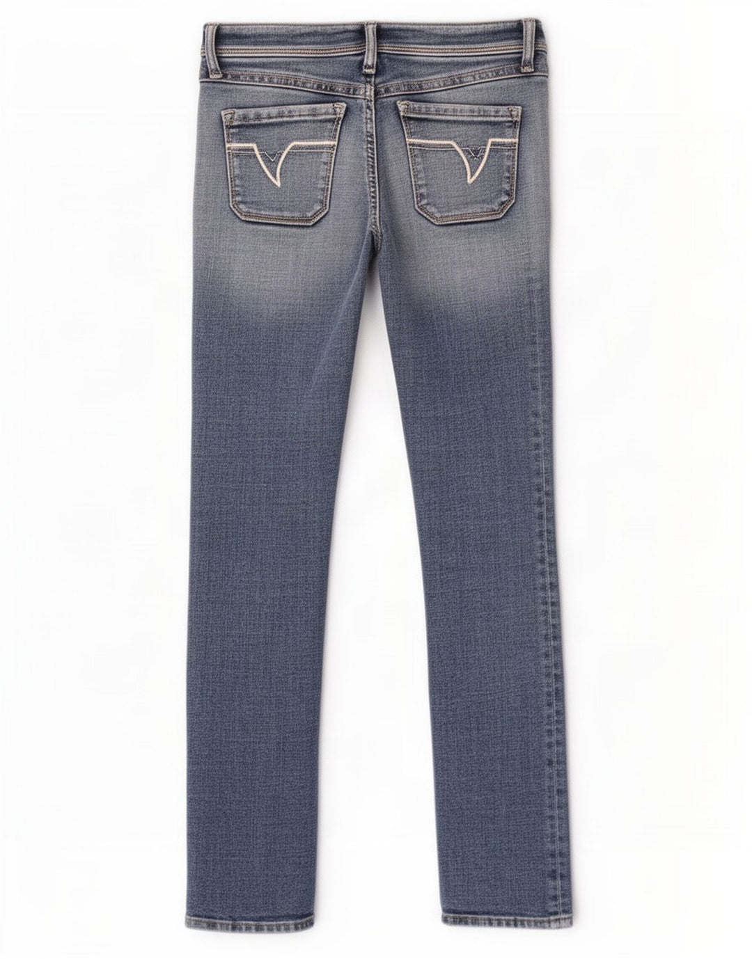 Diesel Womens Lowky Slim Jeans W29 L32 Blue Cotton