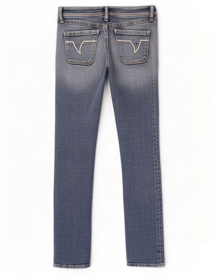 Diesel Womens Lowky Slim Jeans W29 L32 Blue Cotton