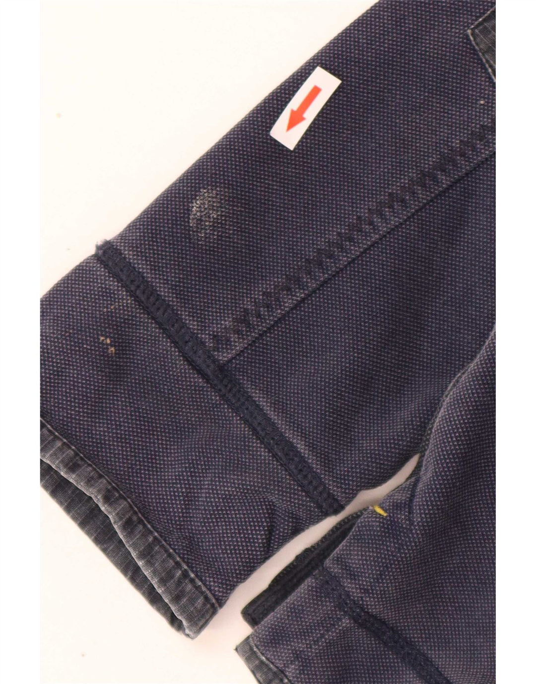 Fat Face Mens Zip Neck Sweatshirt Jumper Medium Navy Blue Colourblock