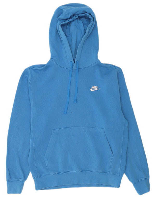 Nike Mens Loose Fit Hoodie Jumper Small Blue Cotton