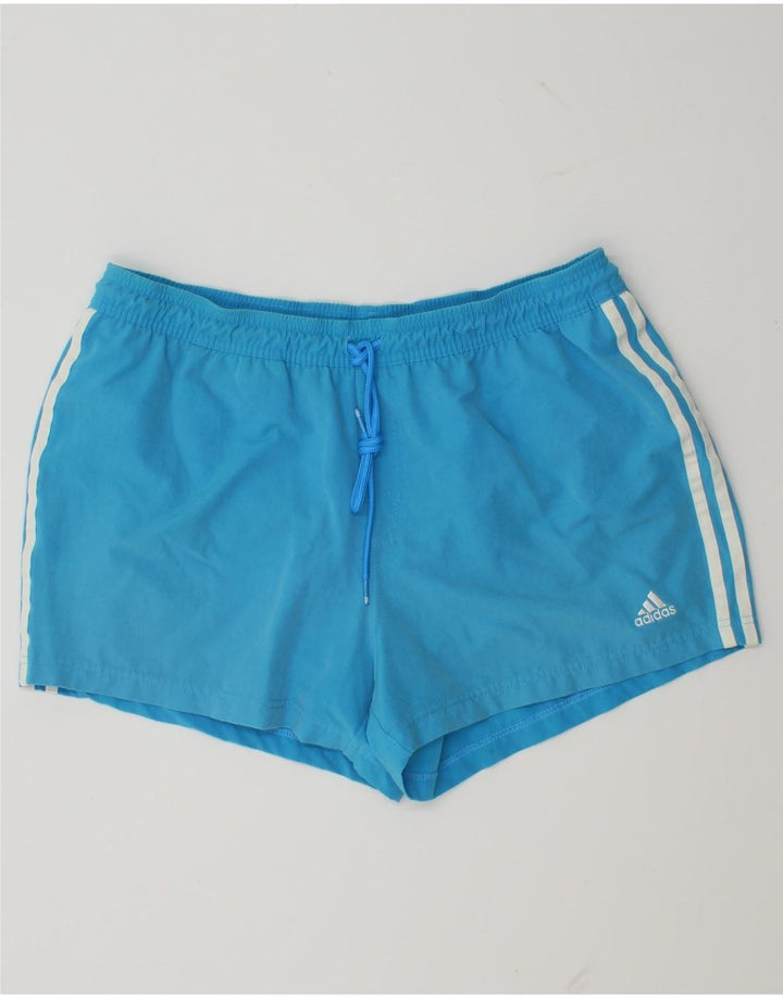 Adidas Mens Swimming Shorts Large Blue Polyester