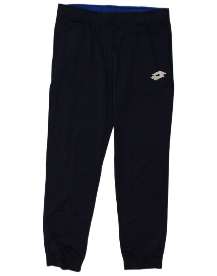 LOTTO Mens Tracksuit Trousers Joggers Large  Navy Blue